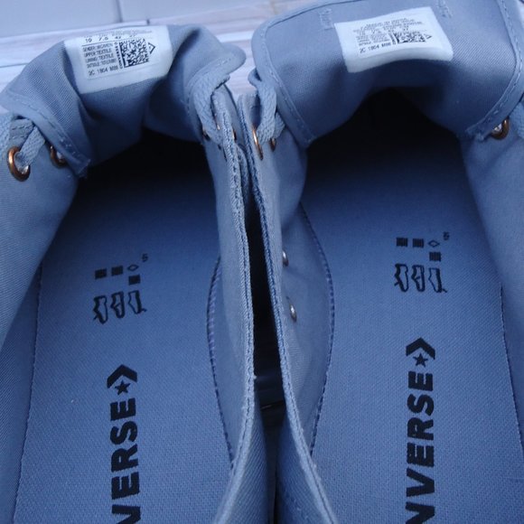 SIZE 10. CONVERSE ALL STAR canvas sneakers shoes. - Picture 14 of 16